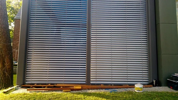 Żaluzje fasadowe Poznań Domarant